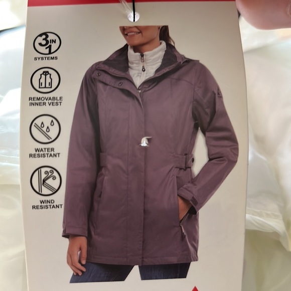 Gerry Weber Jackets & Blazers - Gerry Multi Purpose Jacket Puffer Raincoat 3 In 1 Rain Jacket zip snap